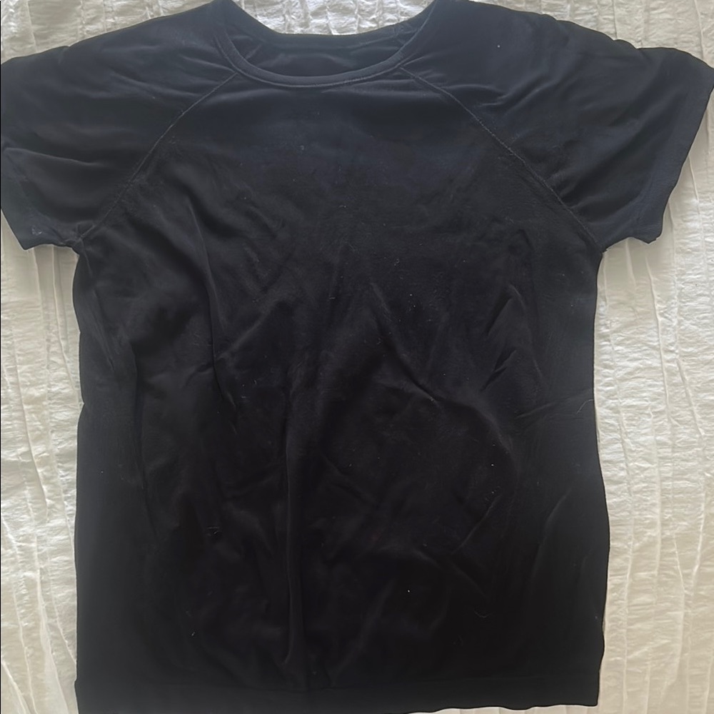 Athleta Black Short Sleeve T-Shirt